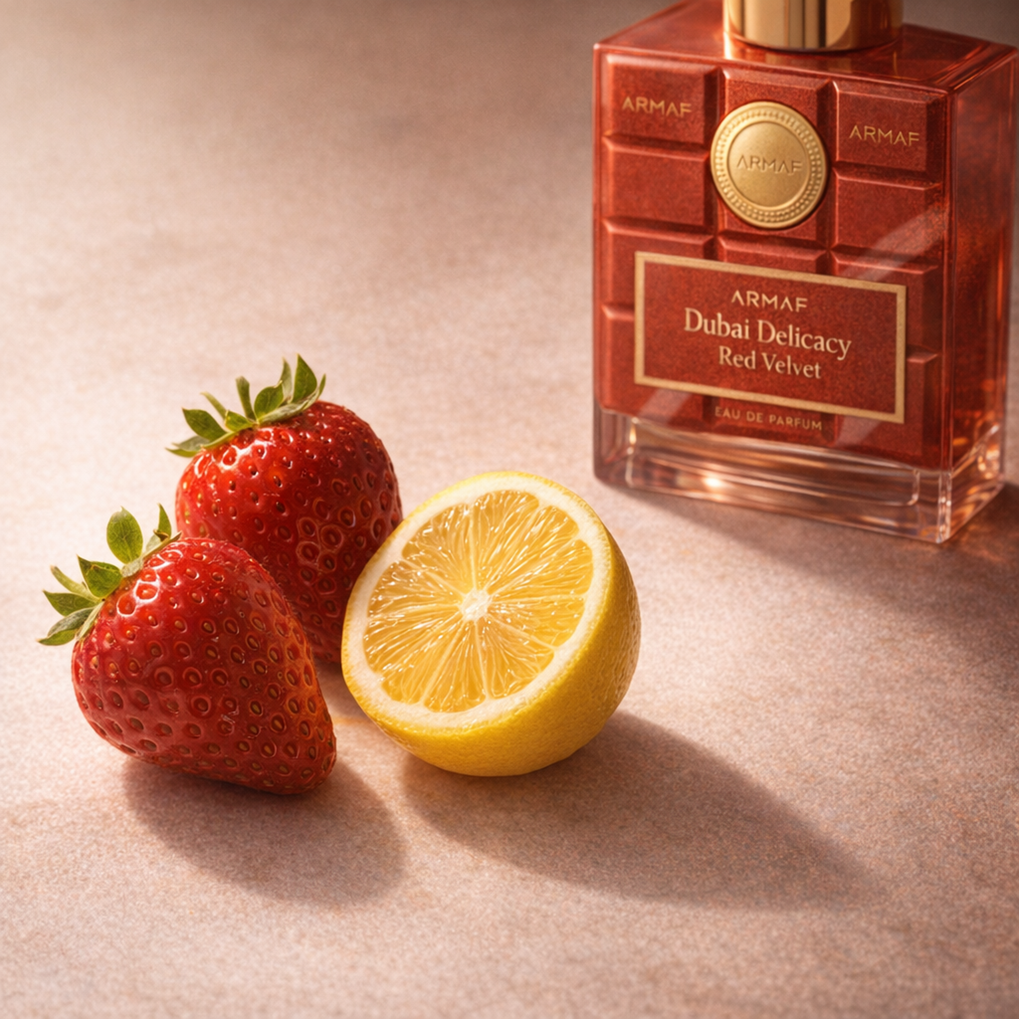 Armaf Delights Dubai Delicacy Red Velvet EDP fragrance notes image