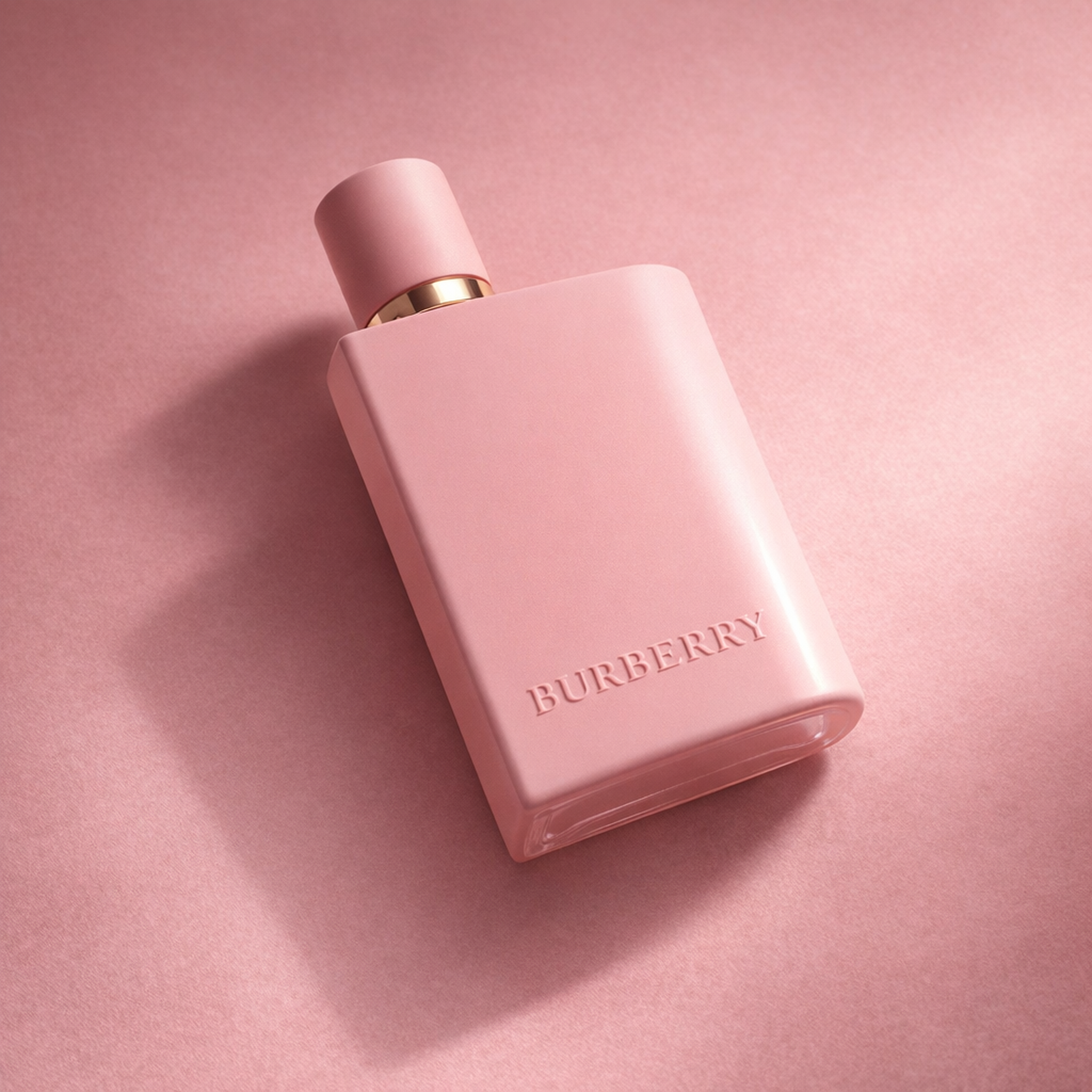 Burberry Her Parfum angled still-life gallery showcase