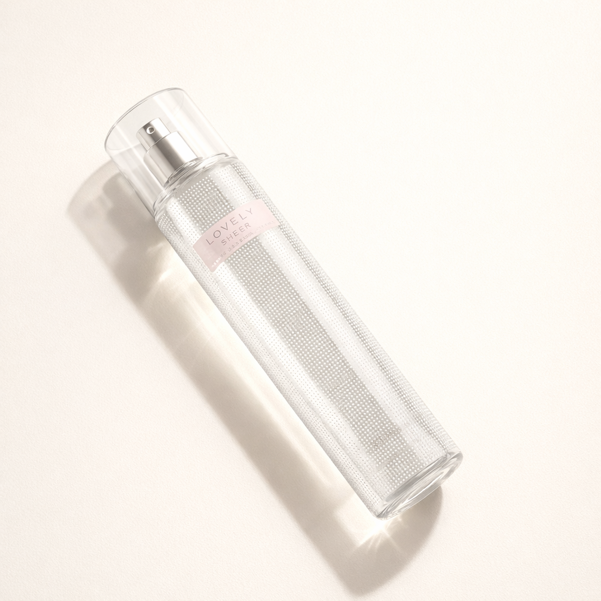Sarah Jessica Parker Lovely Sheer Body Mist angled still-life gallery showcase