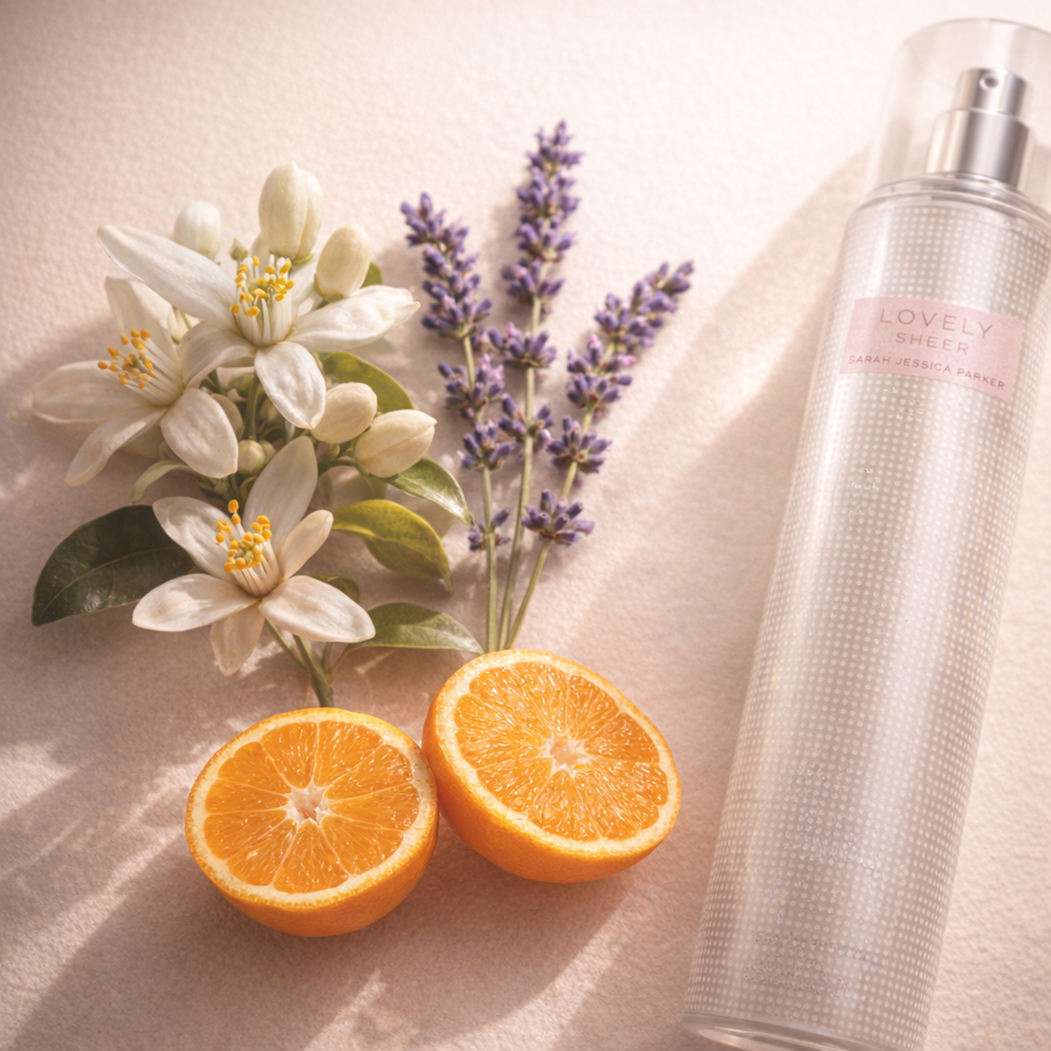 Sarah Jessica Parker Lovely Sheer Body Mist fragrance notes image