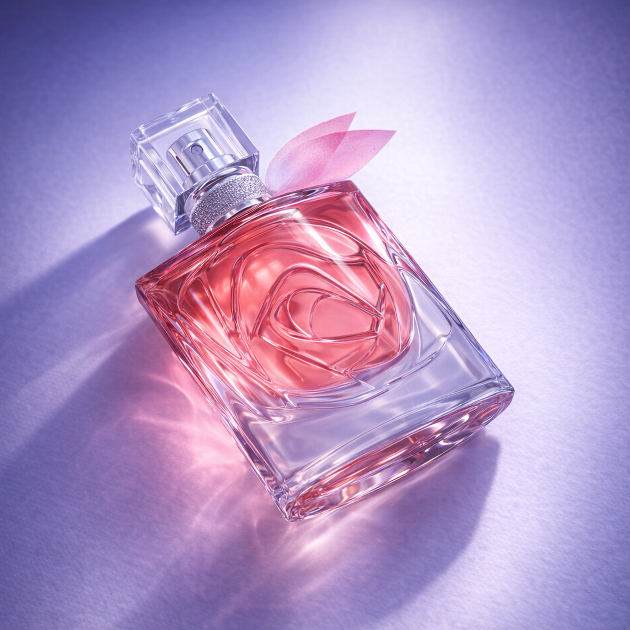 Lancome La Vie Est Belle Rose Extraordinaire EDP For Women angled still-life gallery showcase
