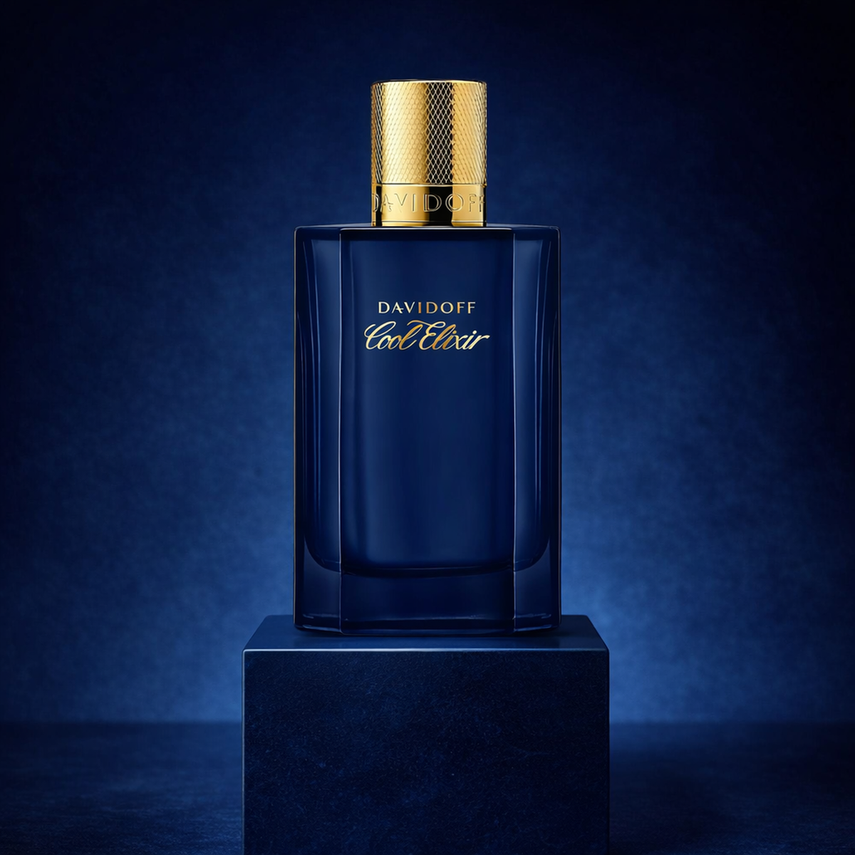 Davidoff Cool Elixir Oud Aromatique Parfum Intense For Men upright pedestal gallery showcase