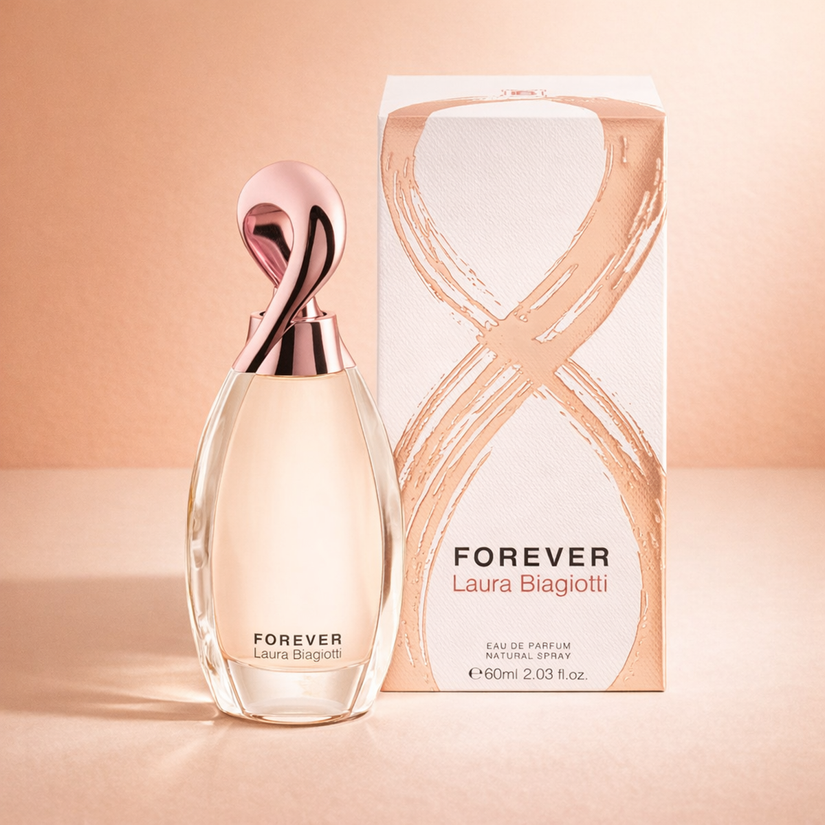 Laura Biagiotti Forever EDP For Women packaging product shot gallery showcase