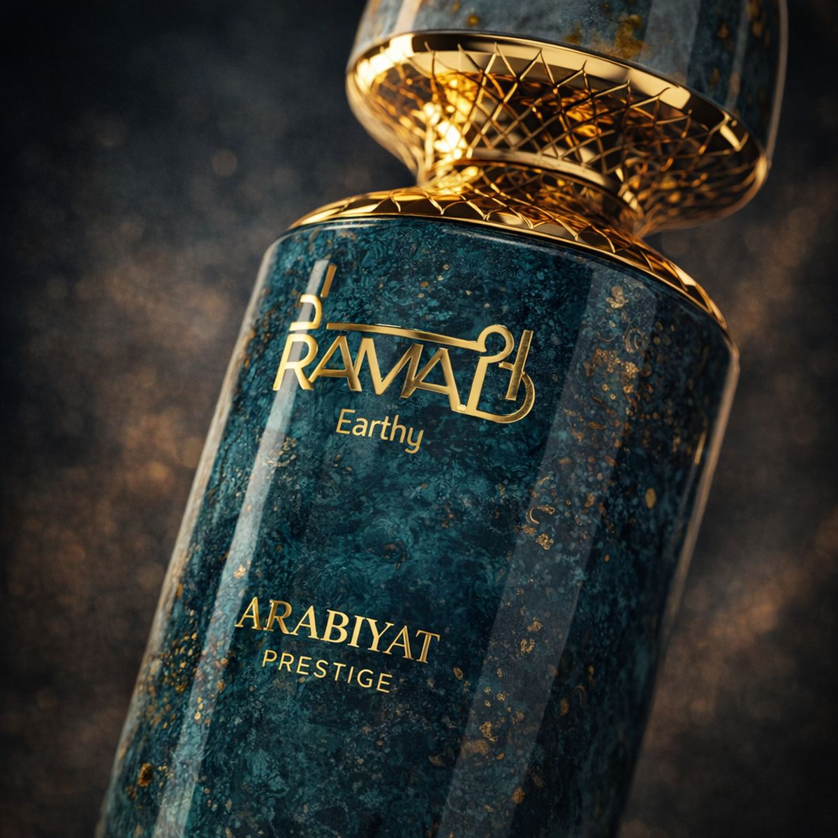 Arabiyat Prestige Ramad Earthy Extrait de Parfum generated macro image