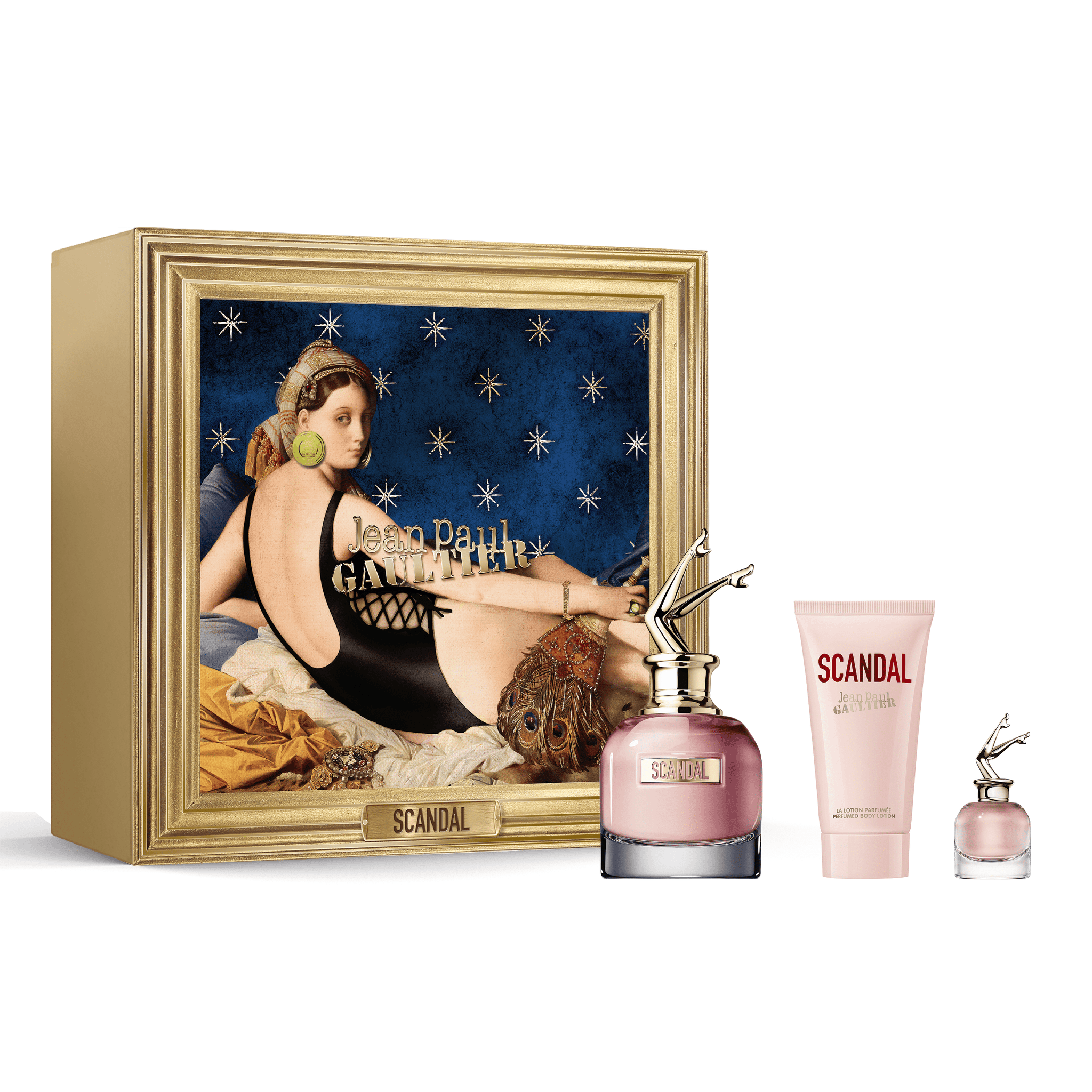 Shop Jean Paul Gaultier Scandal EDP Body Lotion Gift Set for Women Shop Jean Paul Gaultier Scandal EDP Body Lotion Gift Set for Women