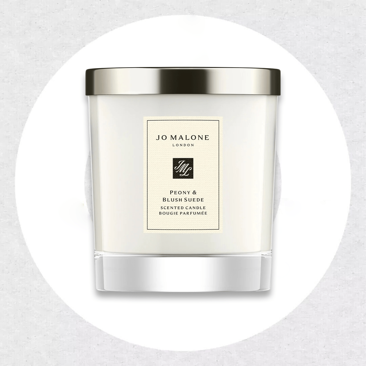 Jo Malone Peony & Blush Suede Scented Candle | My Perfume Shop