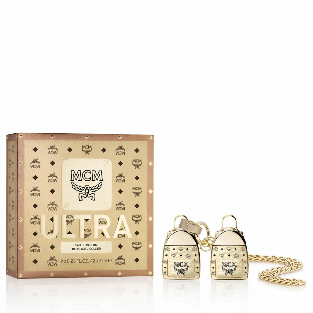 MCM Ultra オーデパルファム デラックスネックレスセット Shop MCM Ultra EDP Deluxe Mini Set For Women | My Perfume Shop Bahrain