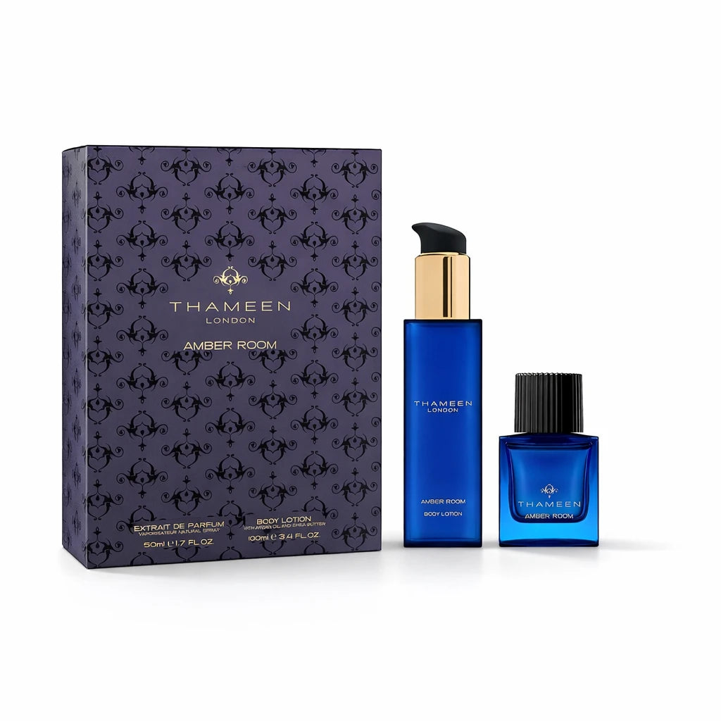 Thameen Treasure Collection Amber Room EDP & Body Lotion Gift Set OpenAI studio hero