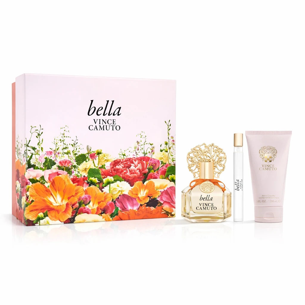Vince Camuto Bella EDP Body Cream Gift Set For Women OpenAI studio hero