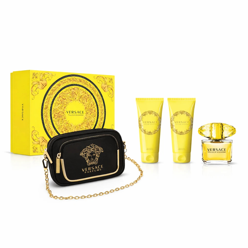 Versace Yellow Diamond EDT Body Lotion Gift Set OpenAI studio hero