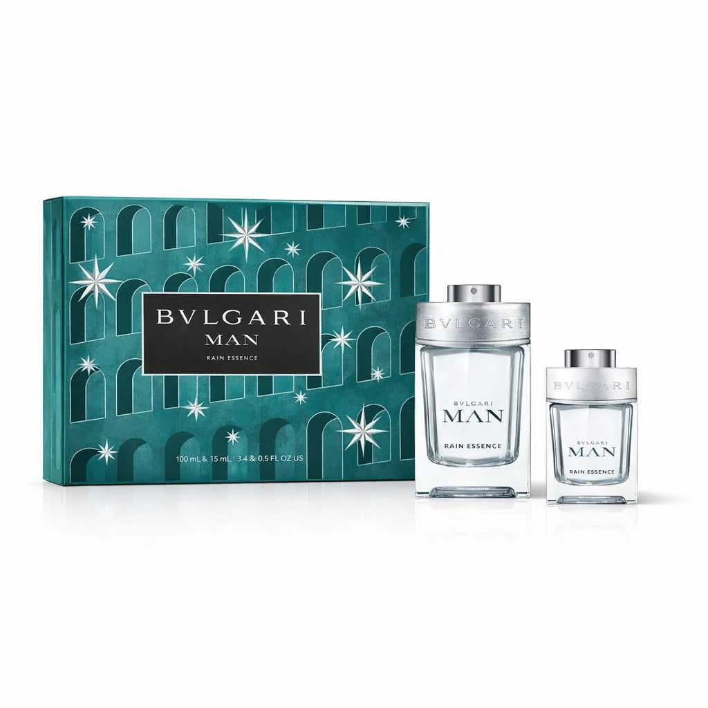 Bvlgari Man Rain Essence EDP Set for Men standardized gift set hero image