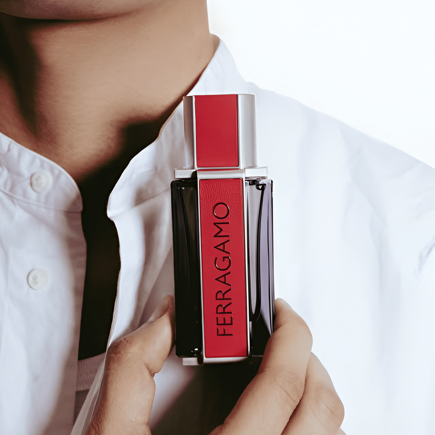 Salvatore Ferragamo Red Leather EDP Set for Men | My Perfume Shop