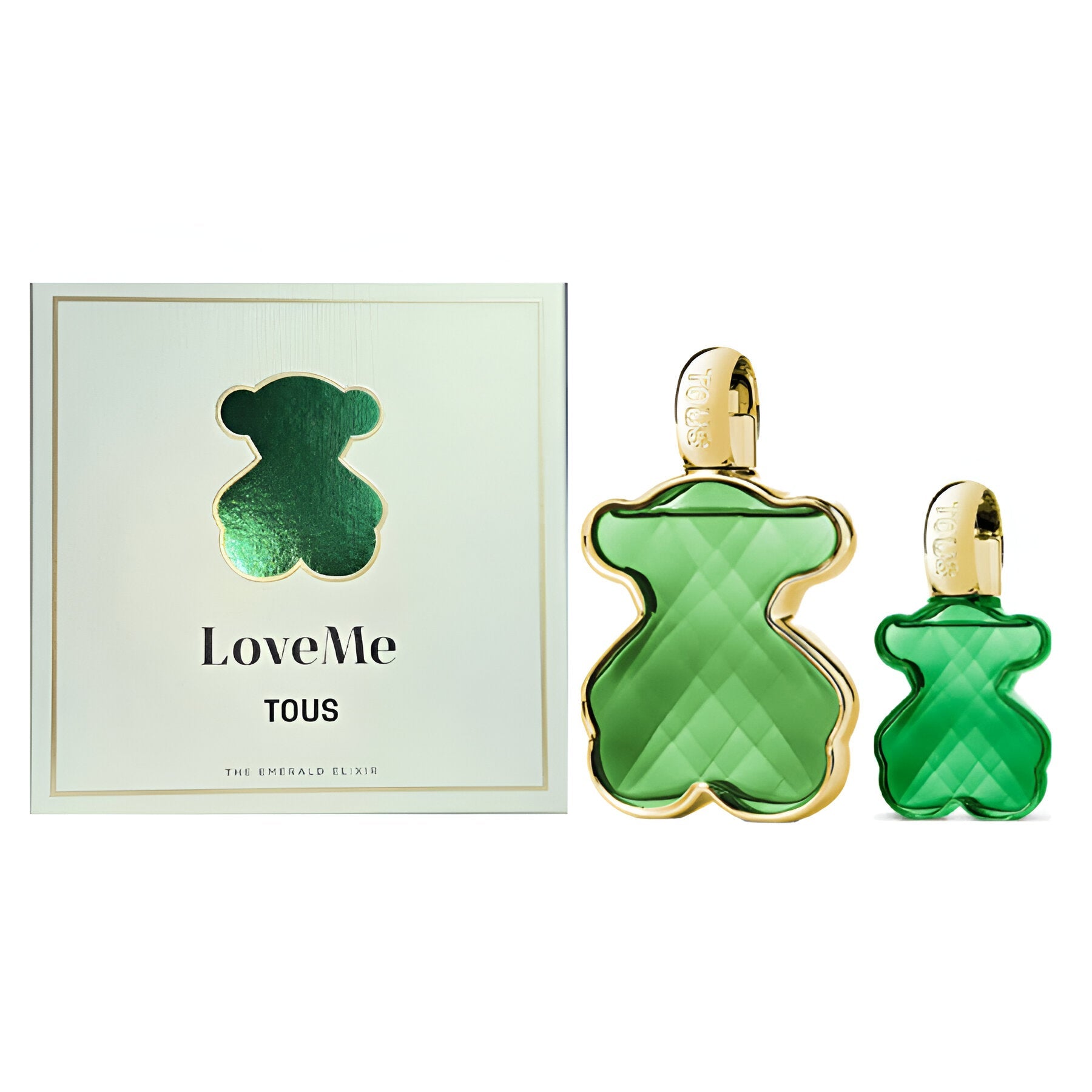 Tous Loveme The Emerald Elixir EDP Set for Women | My Perfume Shop