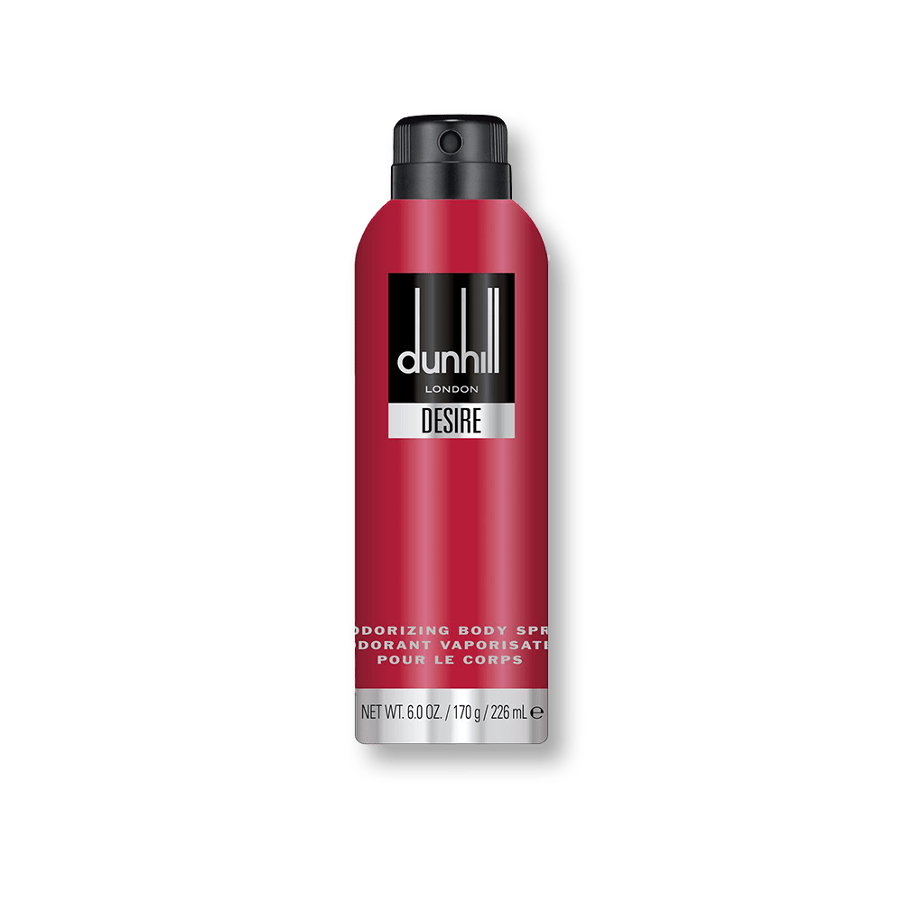 Shop Dunhill Desire Red Deodorant Body Spray 226ml | My Perfume