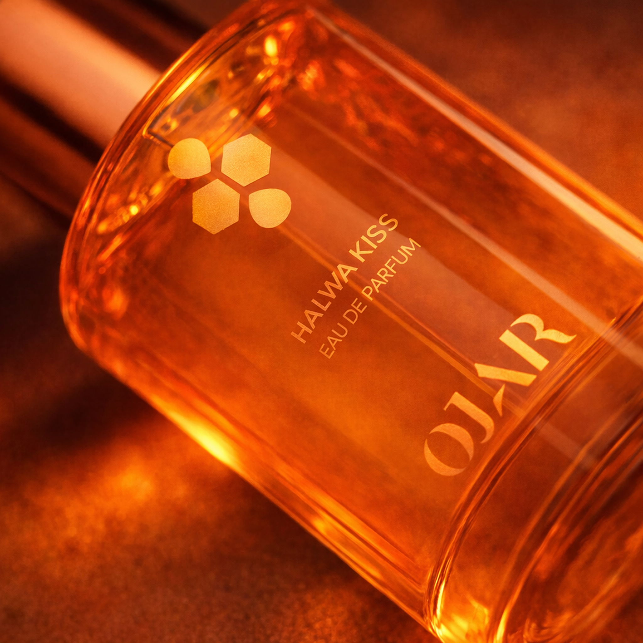 Ojar Halwa Kiss EDP macro label detail gallery showcase