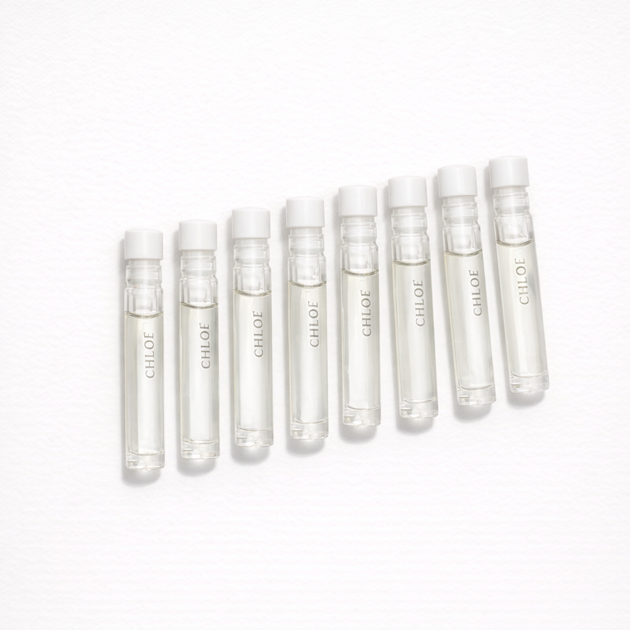Chloe Atelier Des Fleurs EDP Discovery Gift Set 2 row of discovery vials gift set gallery image