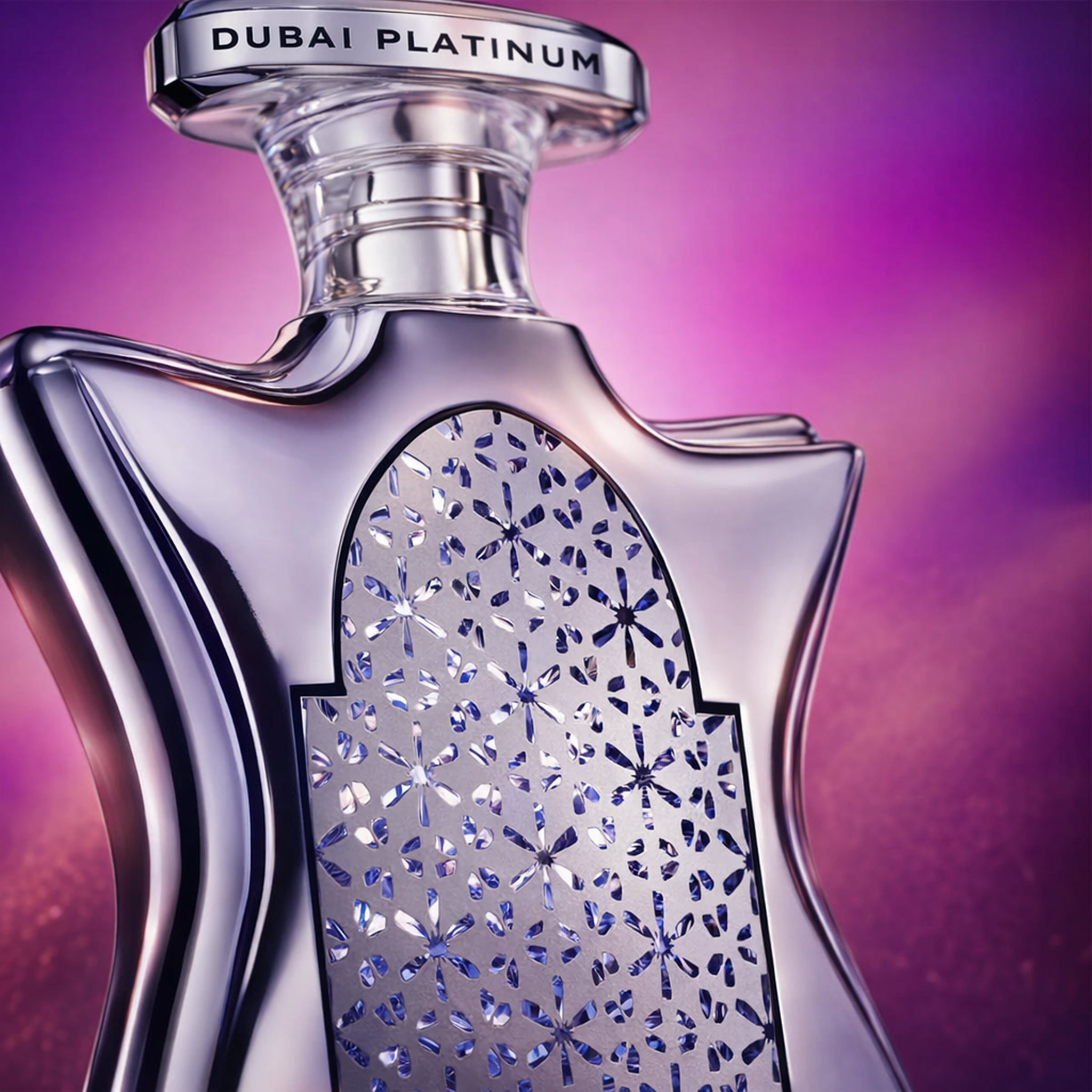 Bond No.9 New York Dubai Platinum EDP macro label detail gallery showcase