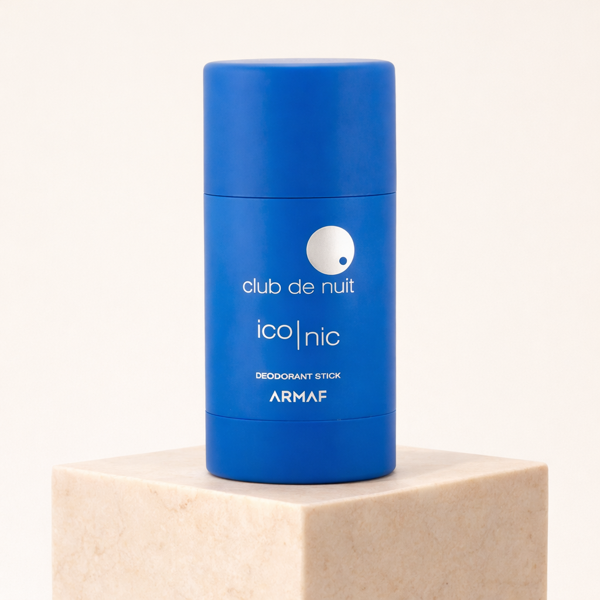 Armaf Club De Nuit Iconic Deodorant Stick upright pedestal gallery showcase