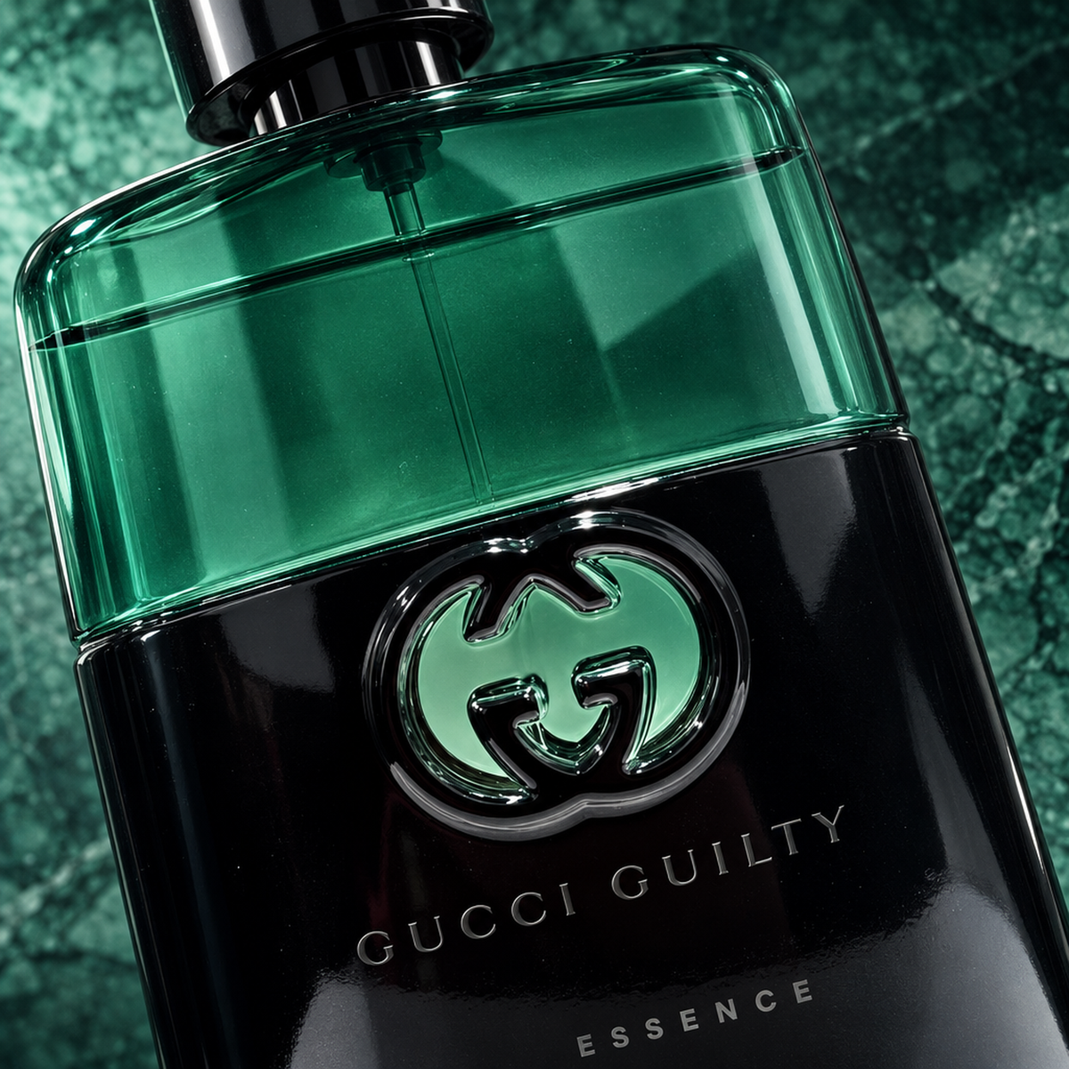 Gucci Guilty Essence EDT For Men generated macro image