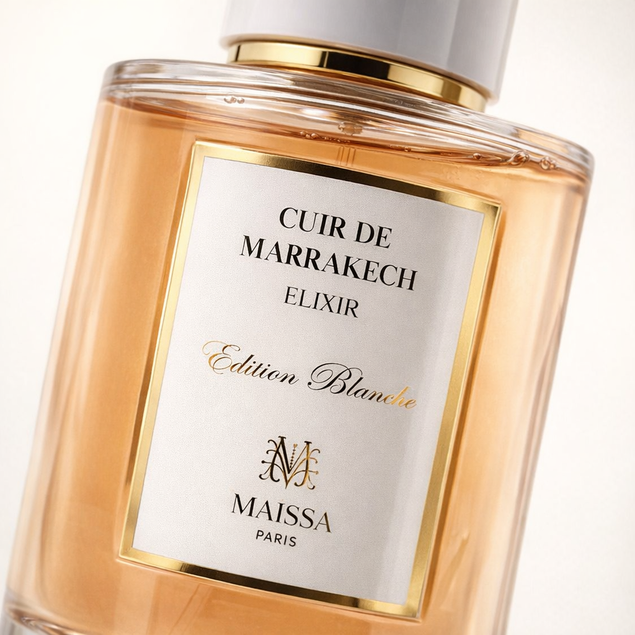 Maissa Cuir de Marrakech Elixir E/b EDP macro label detail gallery showcase