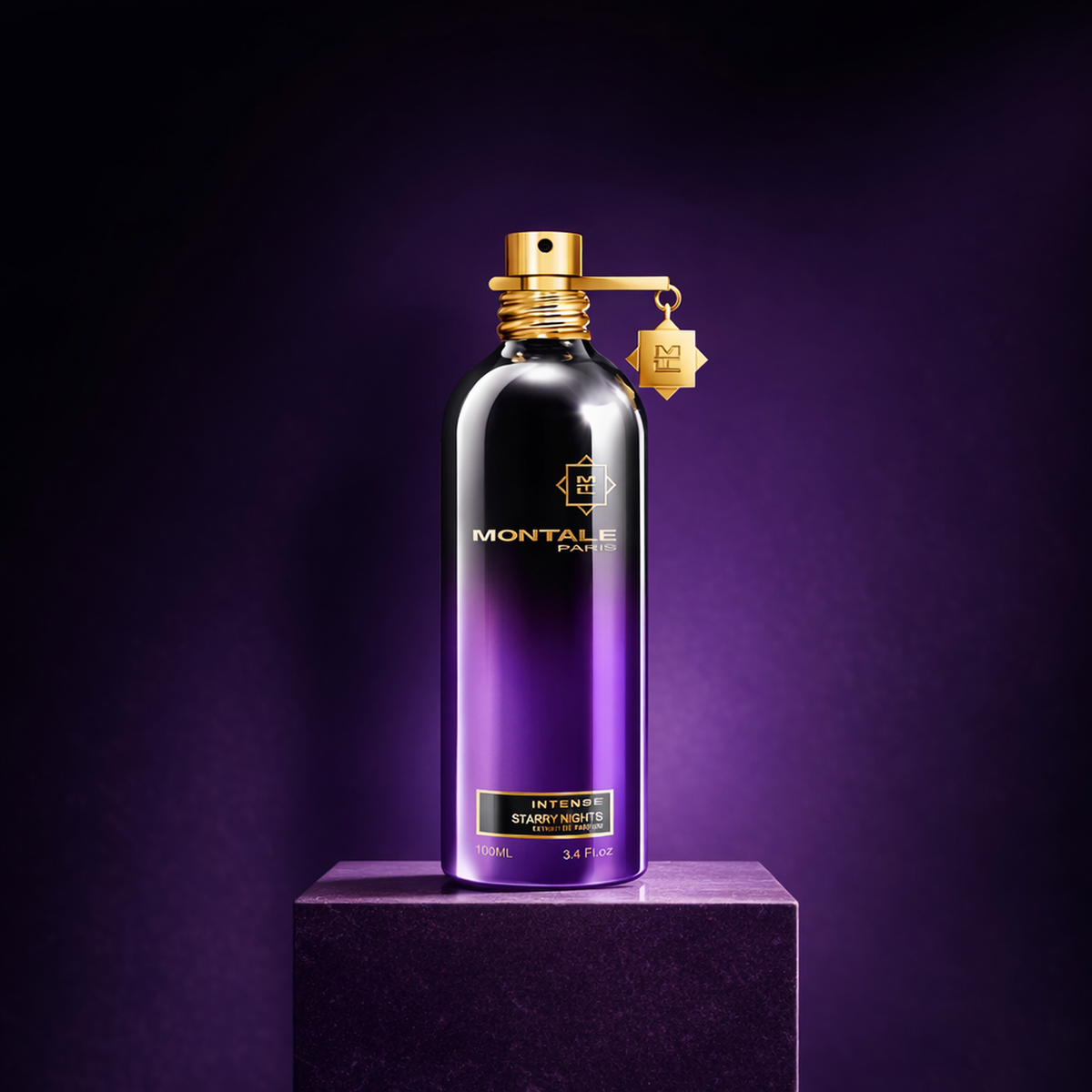 Montale Starry Nights Intense Extrait de Parfum generated pedestal image