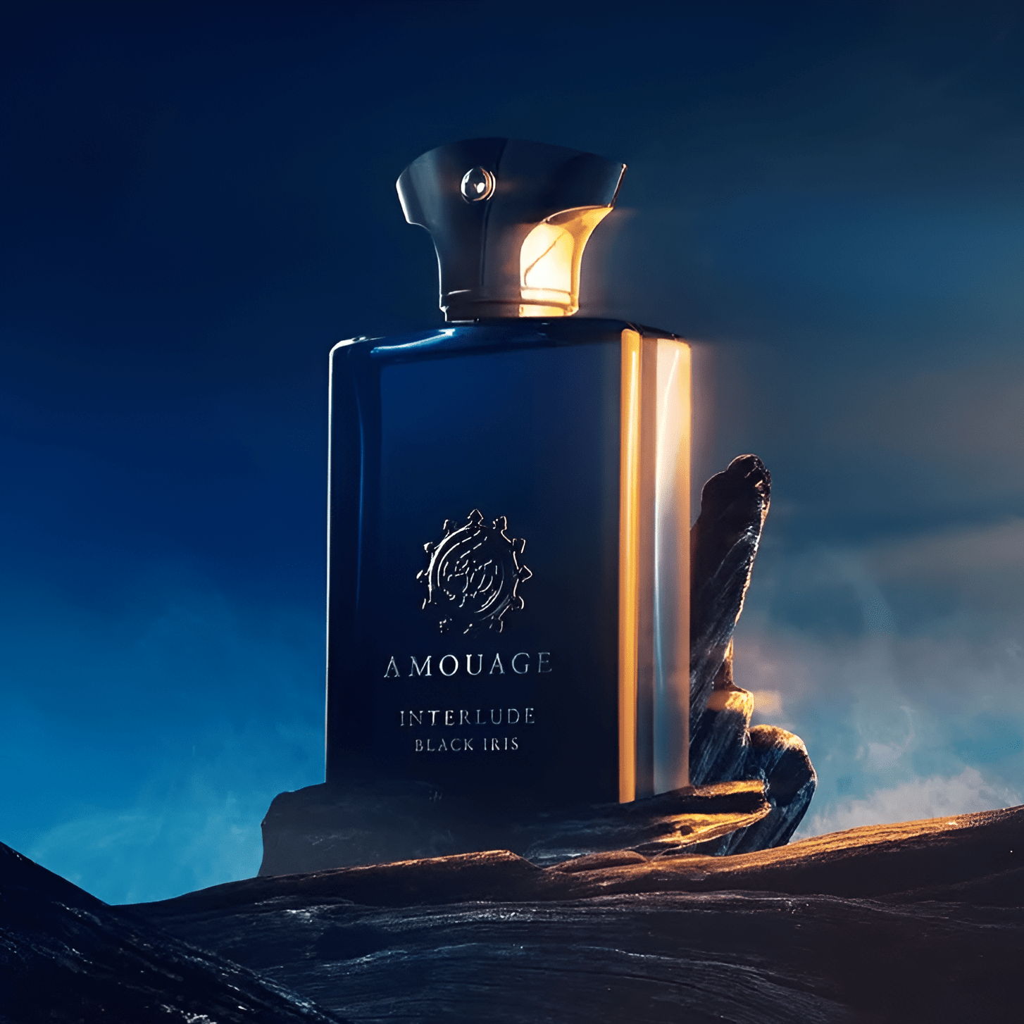 Amouage Interlude Black Iris EDP Travel Spray Set for Men | My Perfume Shop
