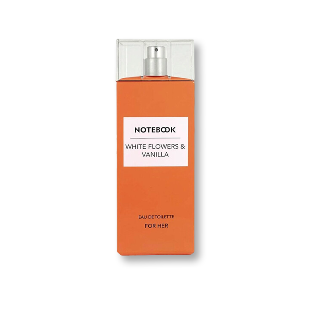 Notebook White Flowers & Vanilla EDT