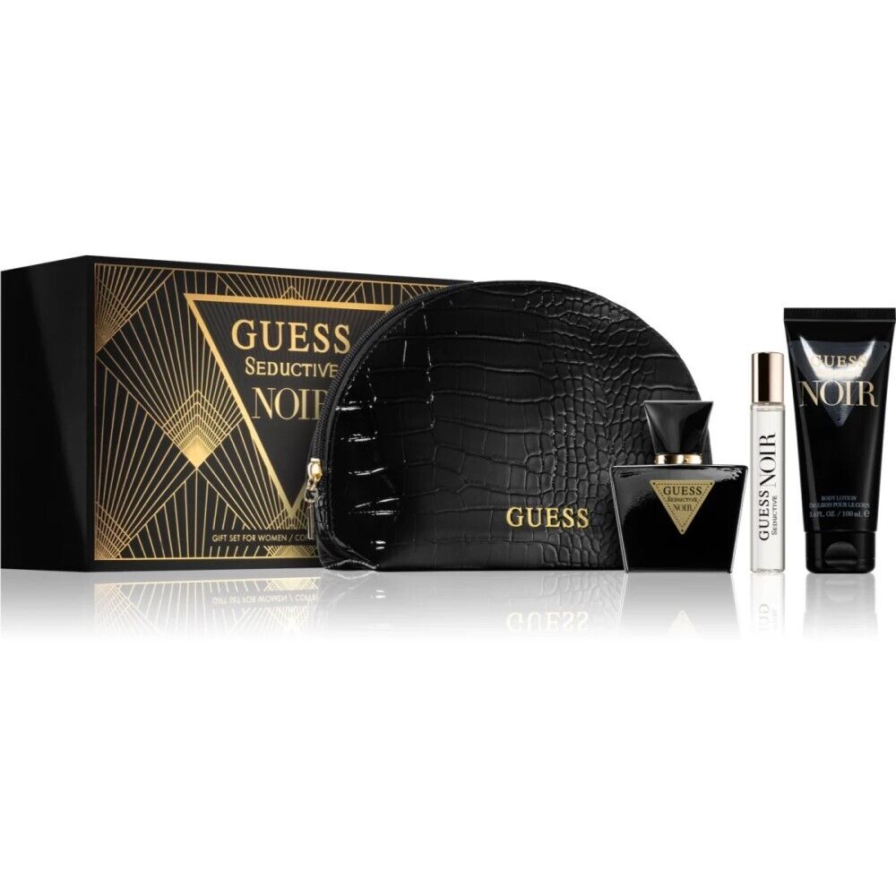 Guess Seductive Noir Body Lotion & EDT Set for Women | My Perfume Shop