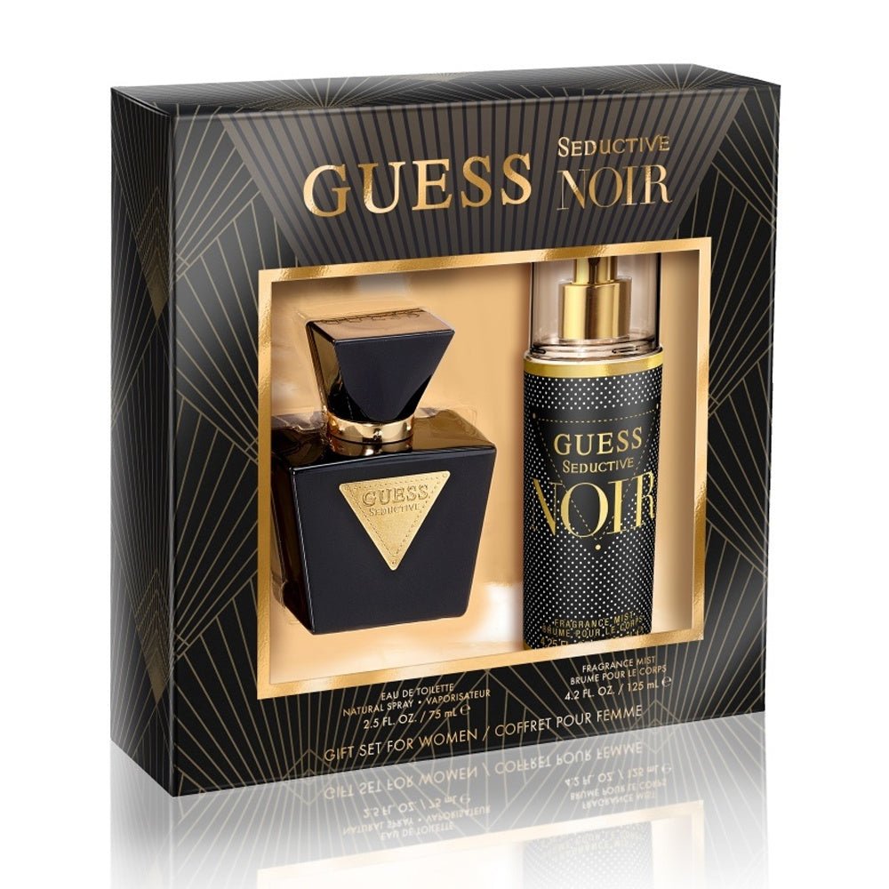 Guess Seductive Noir EDT Women’s Fragrance Set | My Perfume Shop