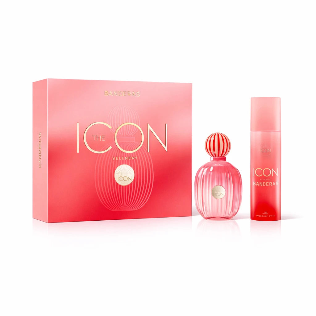 Antonio Banderas The Icon Splendid EDP & Deodorant Gift Set For Women standardized gift set hero image
