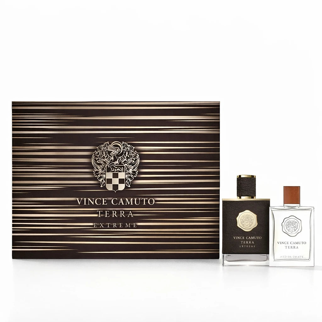 Vince Camuto Terra Extreme EDP Aftershave Gift Set For Men OpenAI studio hero