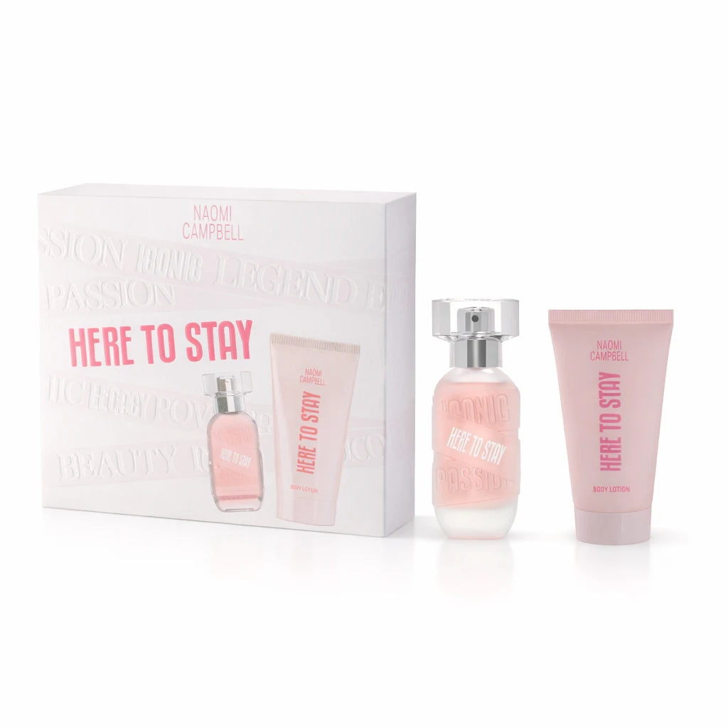 Naomi Campbell Here To Stay EDT Body Lotion Gift Set for Women OpenAI studio hero