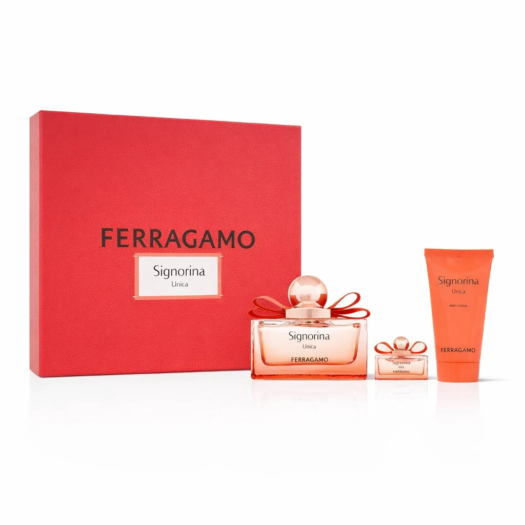 Salvatore Ferragamo Signorina Unica EDP Body Lotion Gift Set for Women OpenAI studio hero