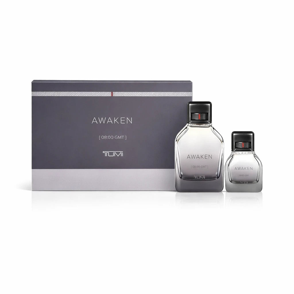 TUMI Awaken EDP for Men Gift Set OpenAI studio hero