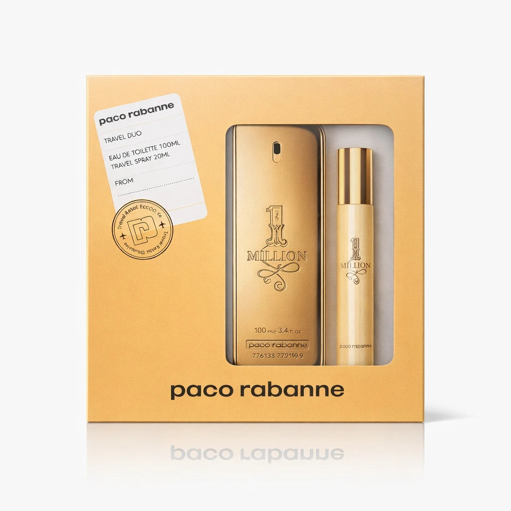 Paco Rabanne 1 Million EDT For Men Travel Gift Set OpenAI studio hero