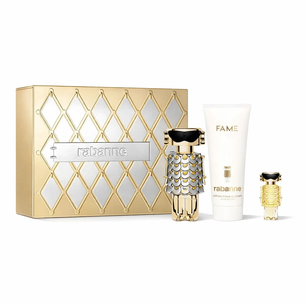 Paco Rabanne Fame EDP For Women Lotion Gift Set OpenAI studio hero