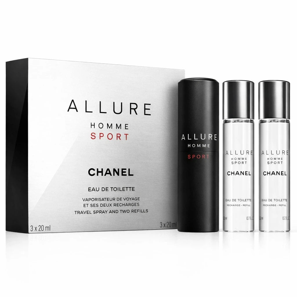 Chanel Allure Homme Sport EDT Refillable Travel Gift Set OpenAI studio hero