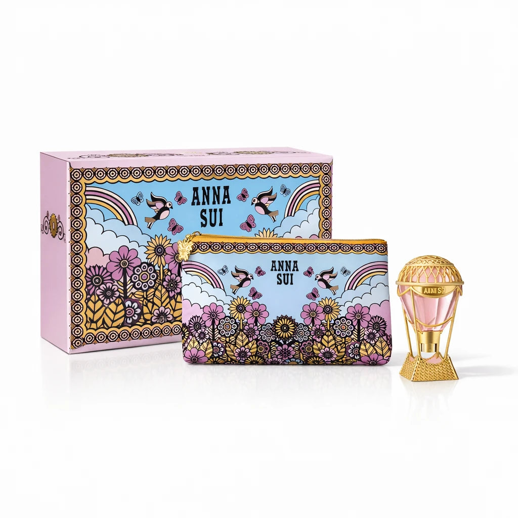Anna Sui Sky EDT Travel Pouch Gift Set standardized gift set hero image