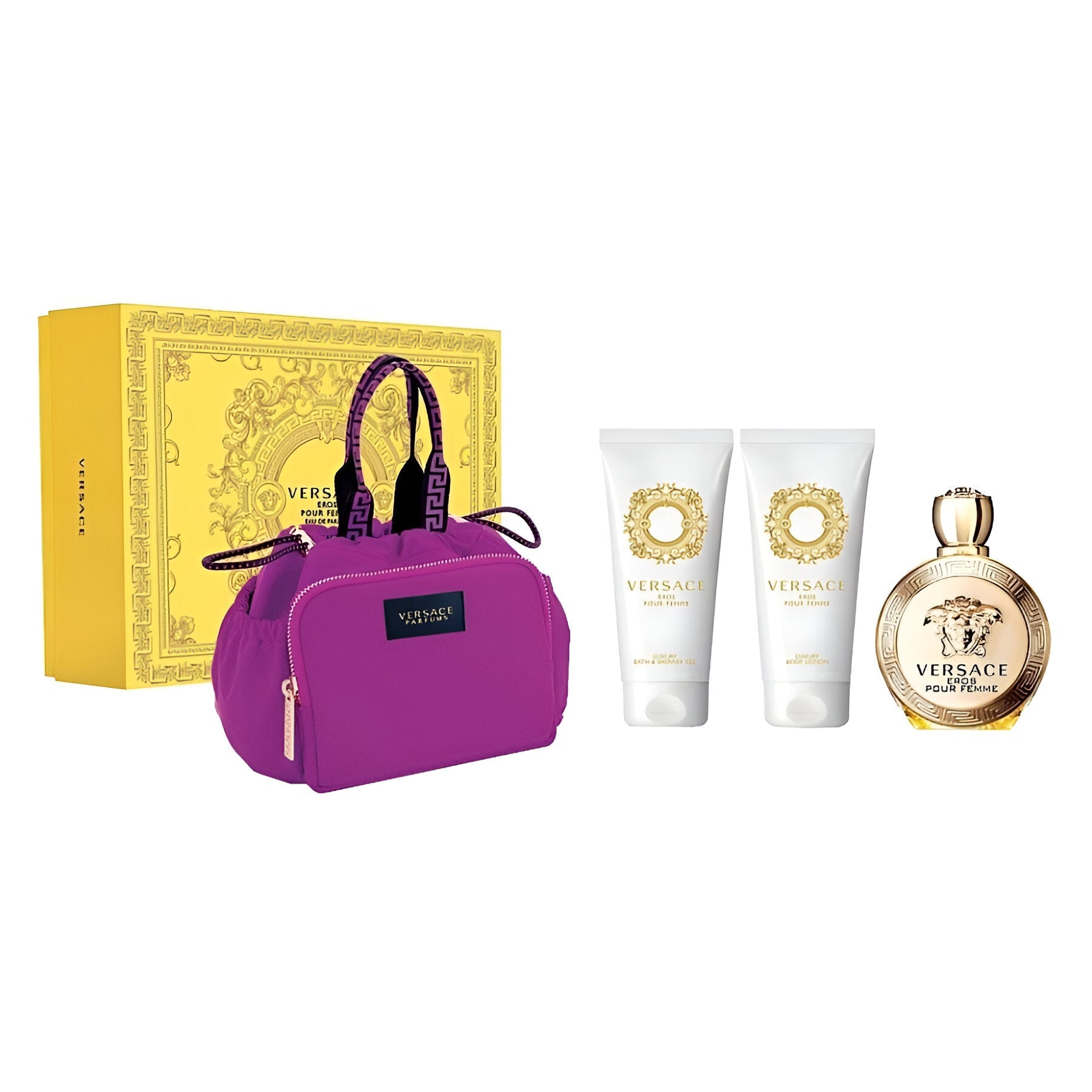 Versace Eros Pour Femme EDP Luxury Bath & Shower Set for Women | My Perfume Shop