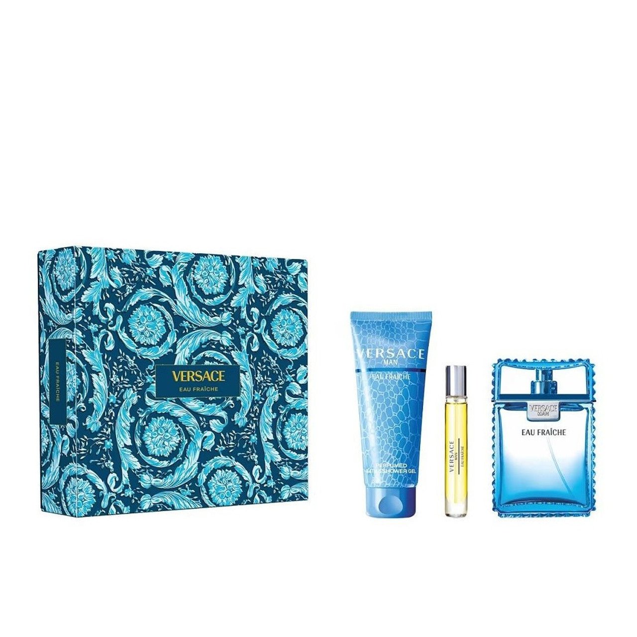 Versace Man EDT Bath & Shower Gel Set For Men | My Perfume Shop