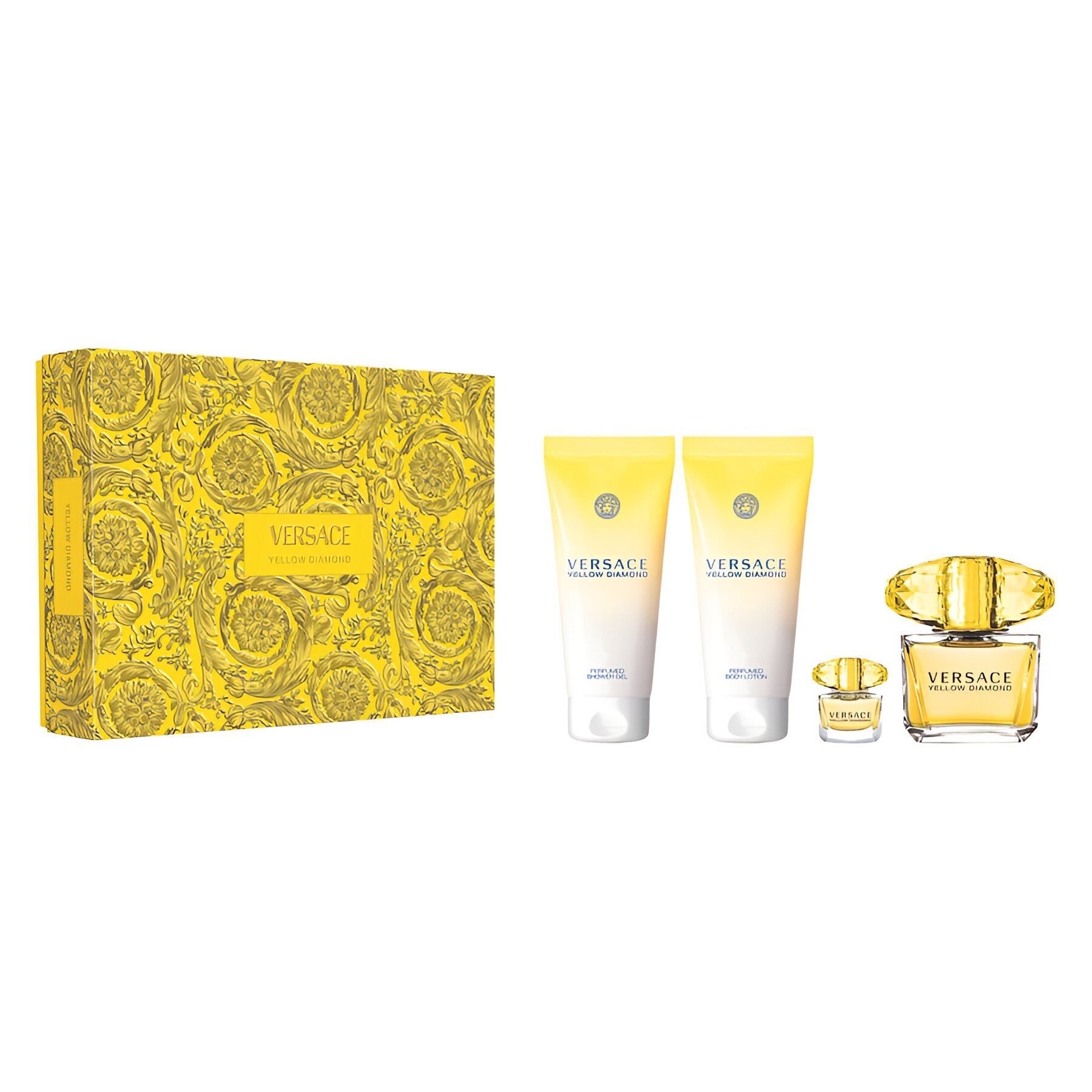 Versace Yellow Diamond EDT Body Lotion and Shower Gel Set for Women | My Perfume Shop